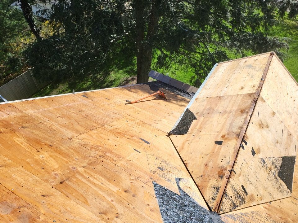 Residential Roofing Installation using onyx black by A Plus Exterior