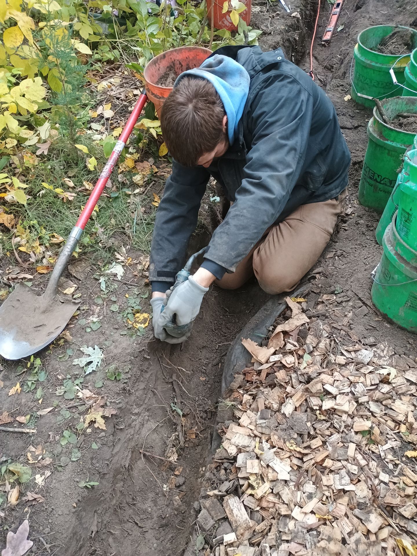 A French Drain for Maya by Waterproofing Northeast