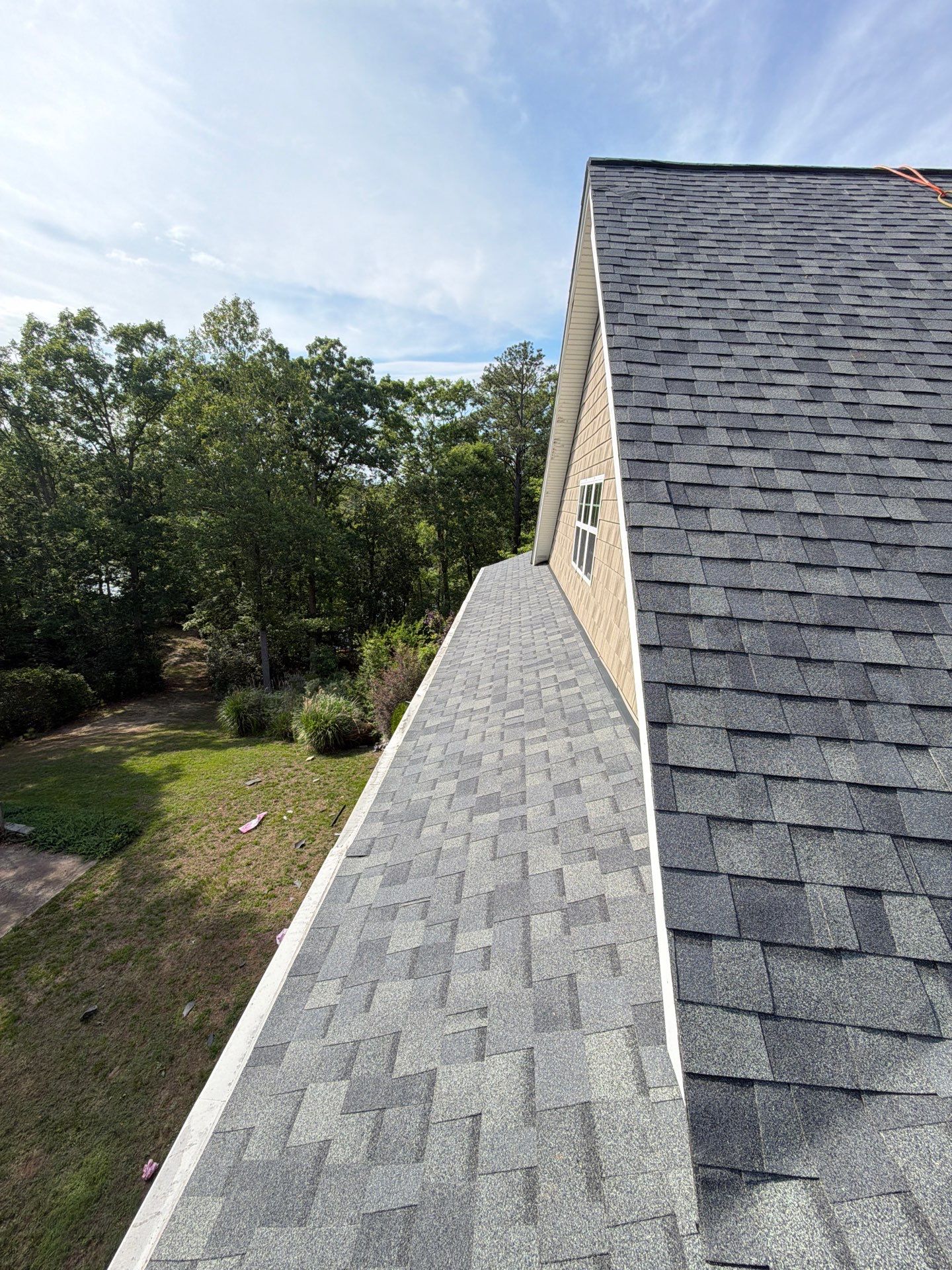 Lancaster Roof Replacement Featuring Architectural Shingles and Attic Insulation by Cade Construction