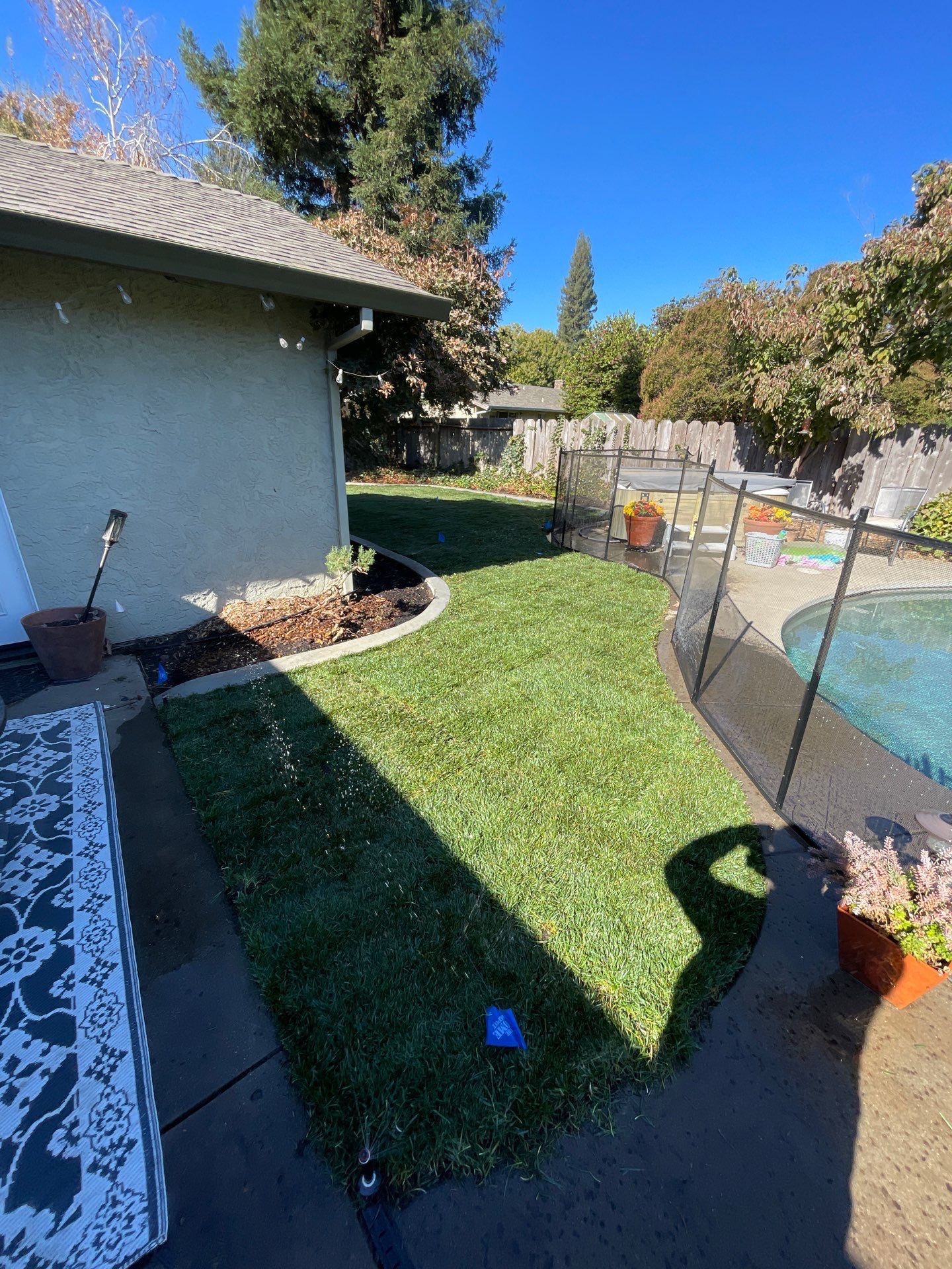 Project in Chico by A - G Sod Farms