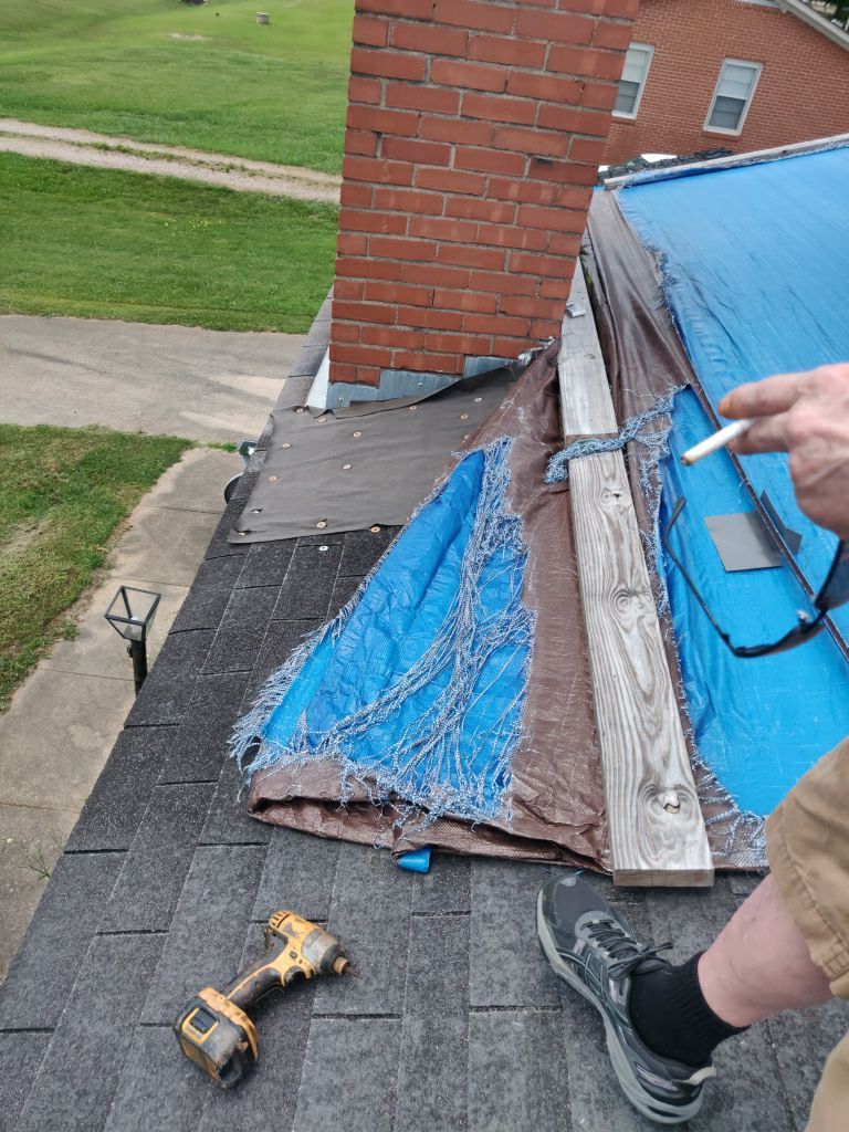 Re-roof by American Roofing NC