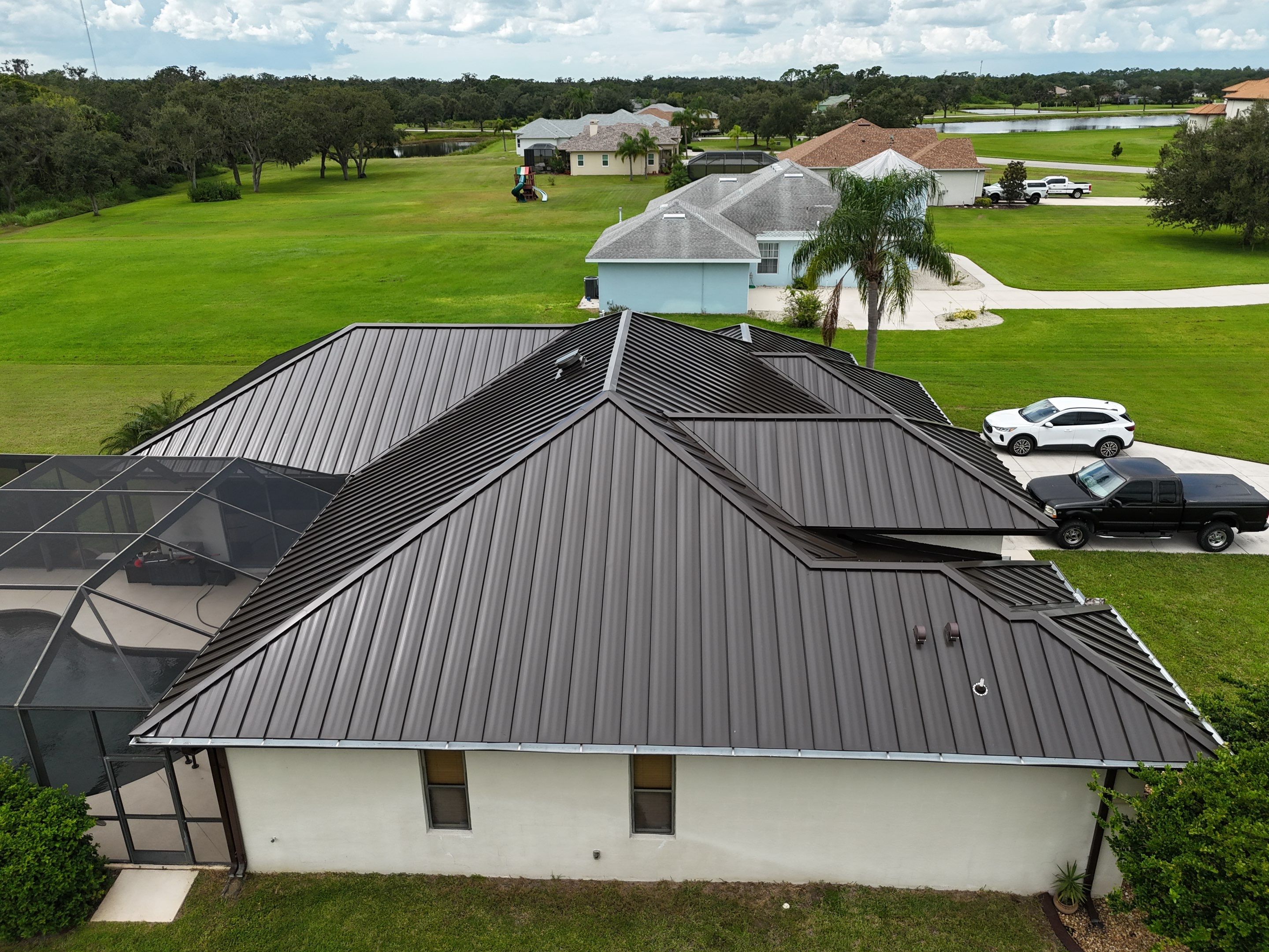 Roof Replacement in Parrish, FL by Steadfast Roofing 