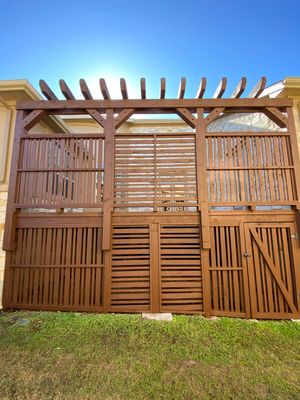 Exterior Re-stain in Lakeway