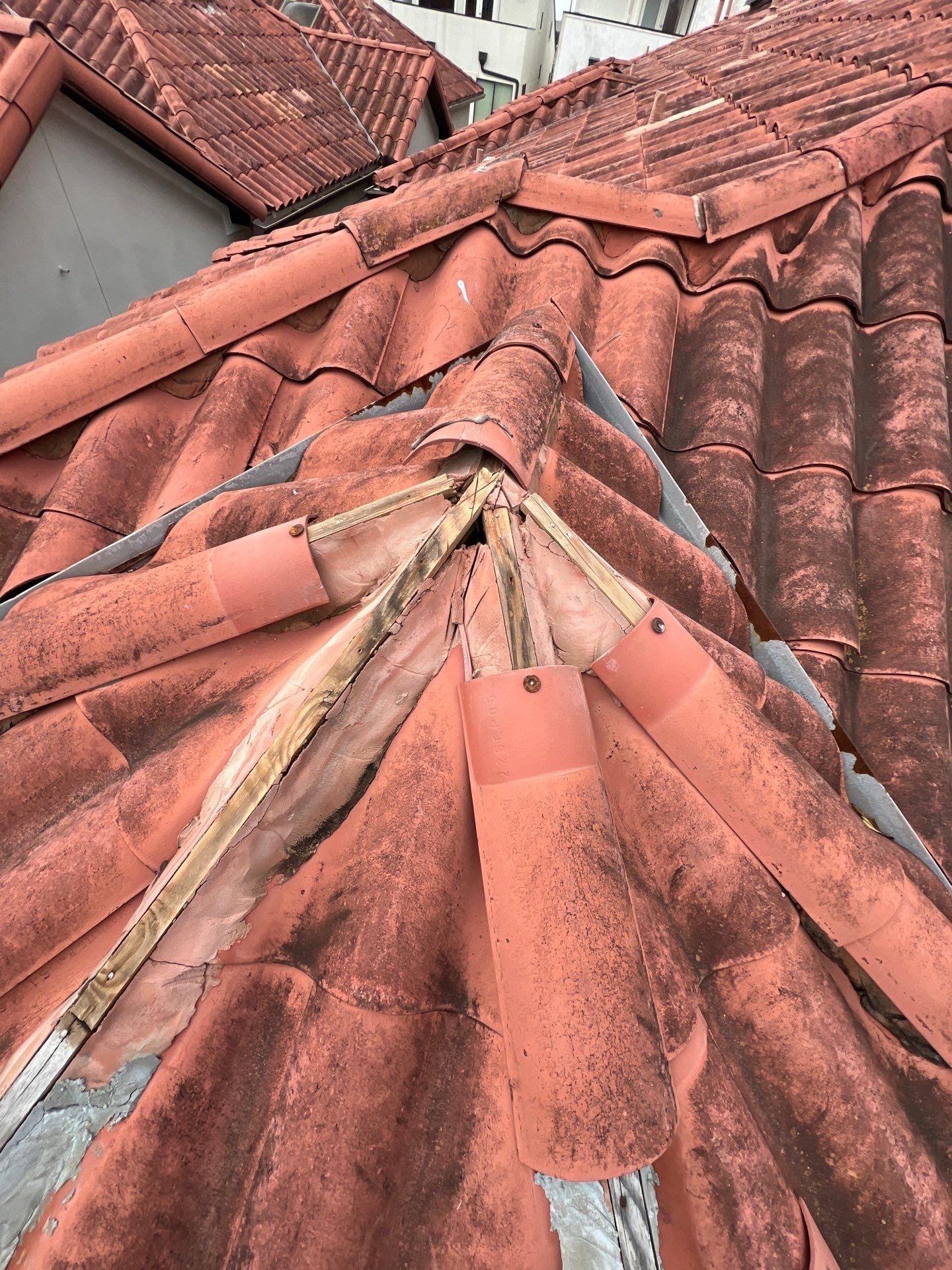 Tile Roof using tile by Roof Repair Company