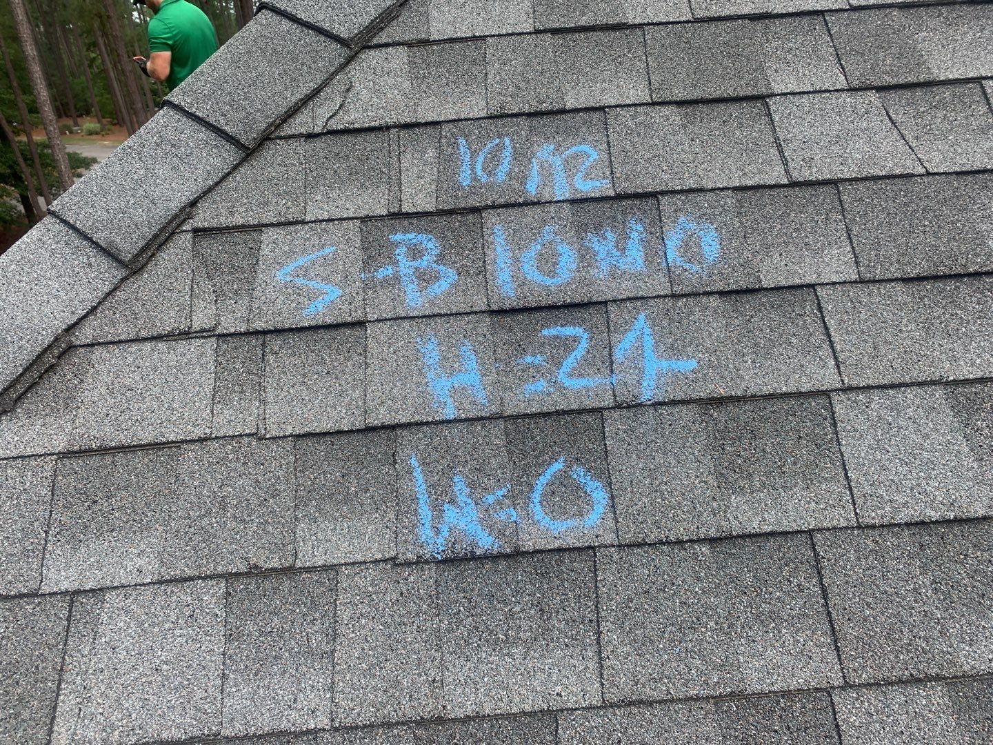 Hail Damaged Inspection / Repair / Re roof by American Roofing NC