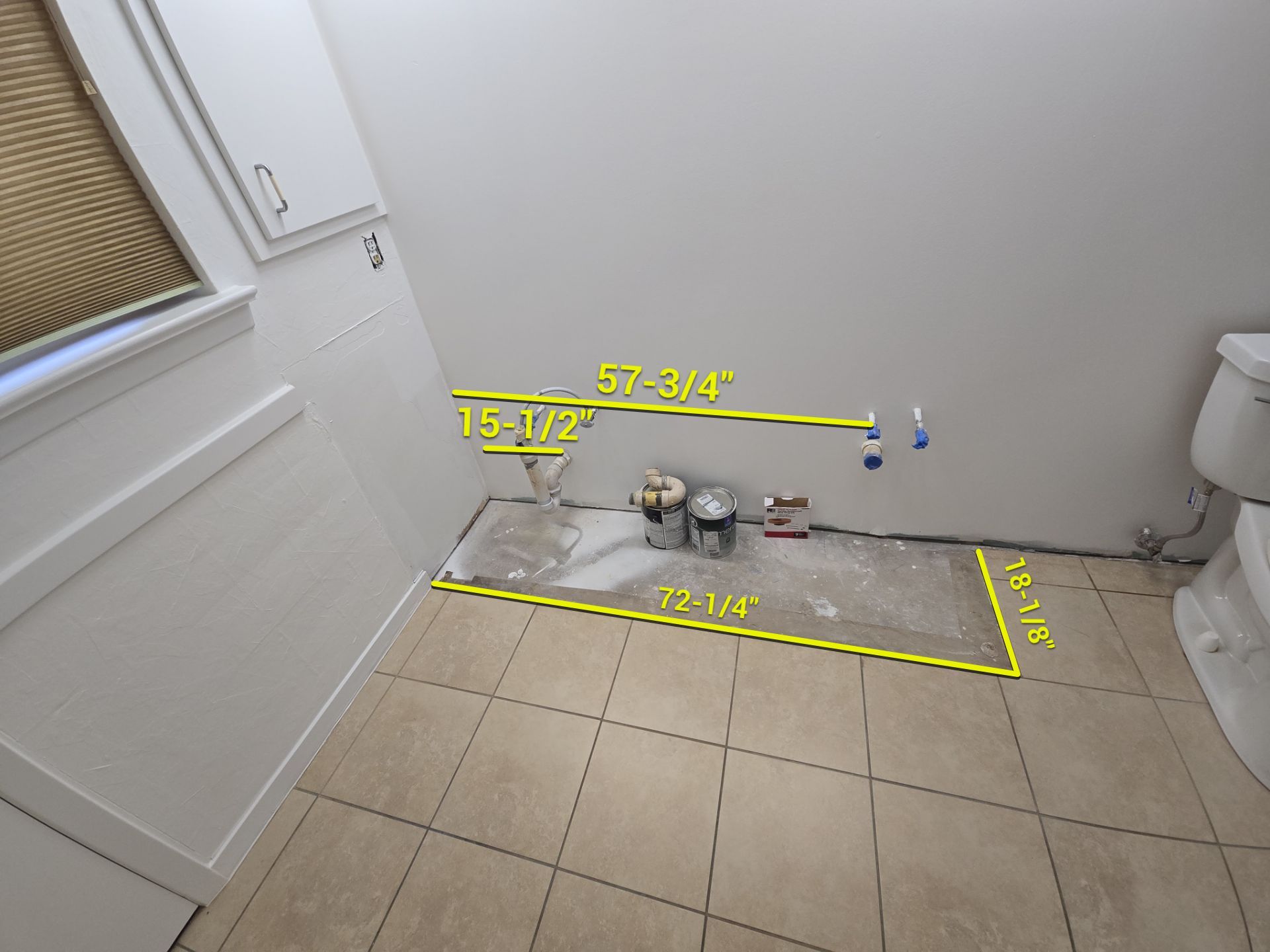 Reconstruction of bathroom after mold remediation by SLM General Contractors & Roofing