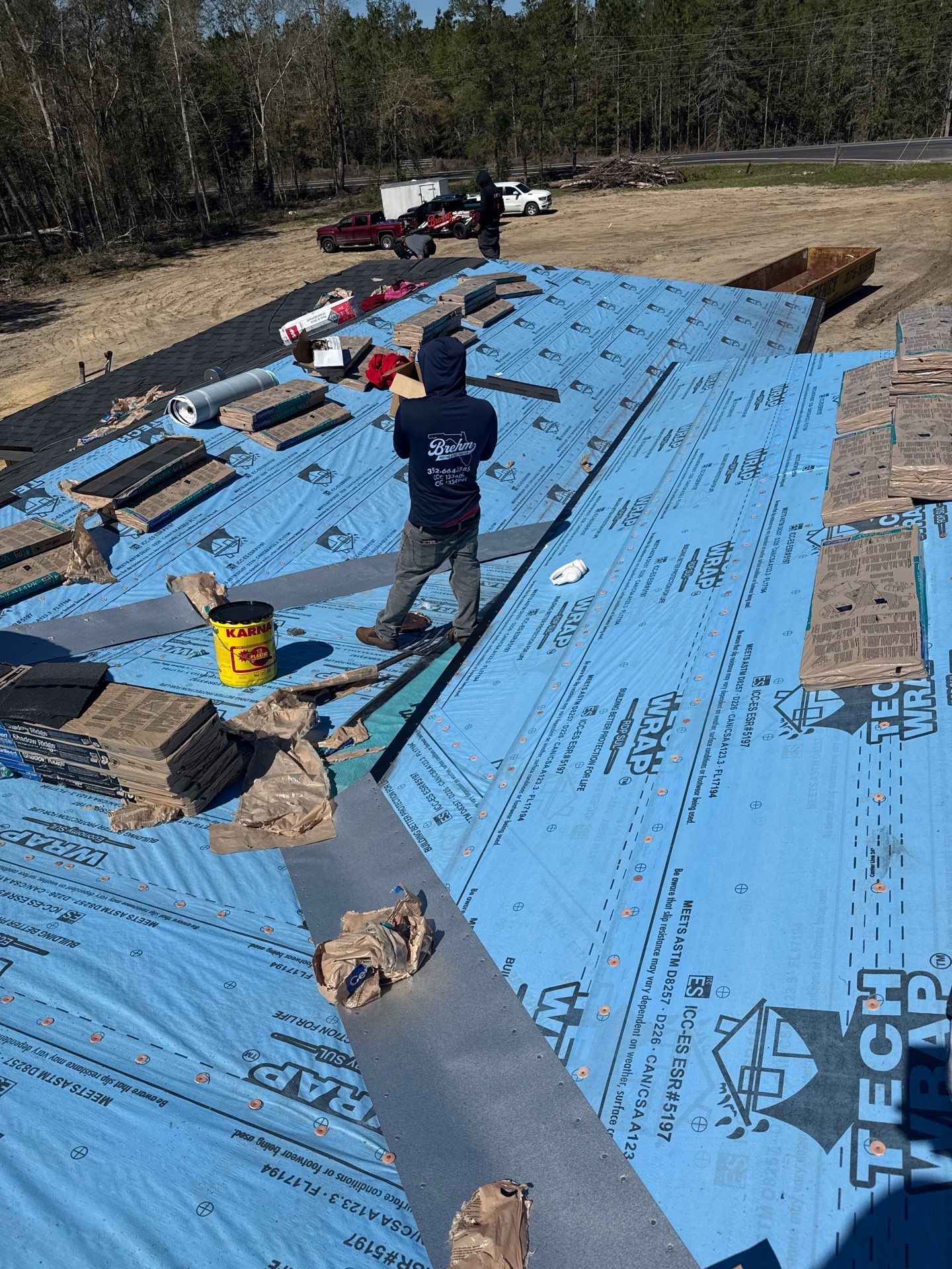 New Construction Roofing in Bronson, Florida by Brehm Roofing