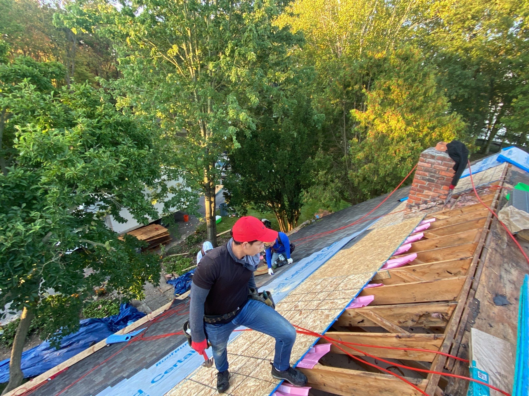 Roof Replacement using CertainTeed Landmark by 180 Contractors