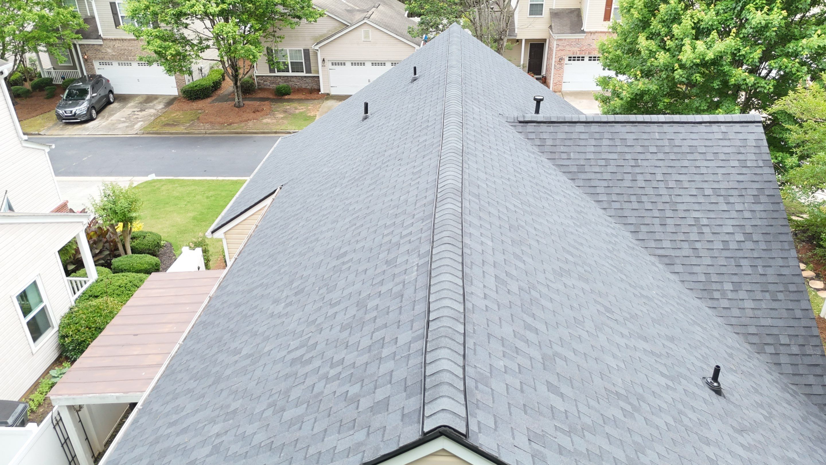 Woodstock, GA Roof Replacement, CertainTeed Landmark Moire Black by Reset Roofing