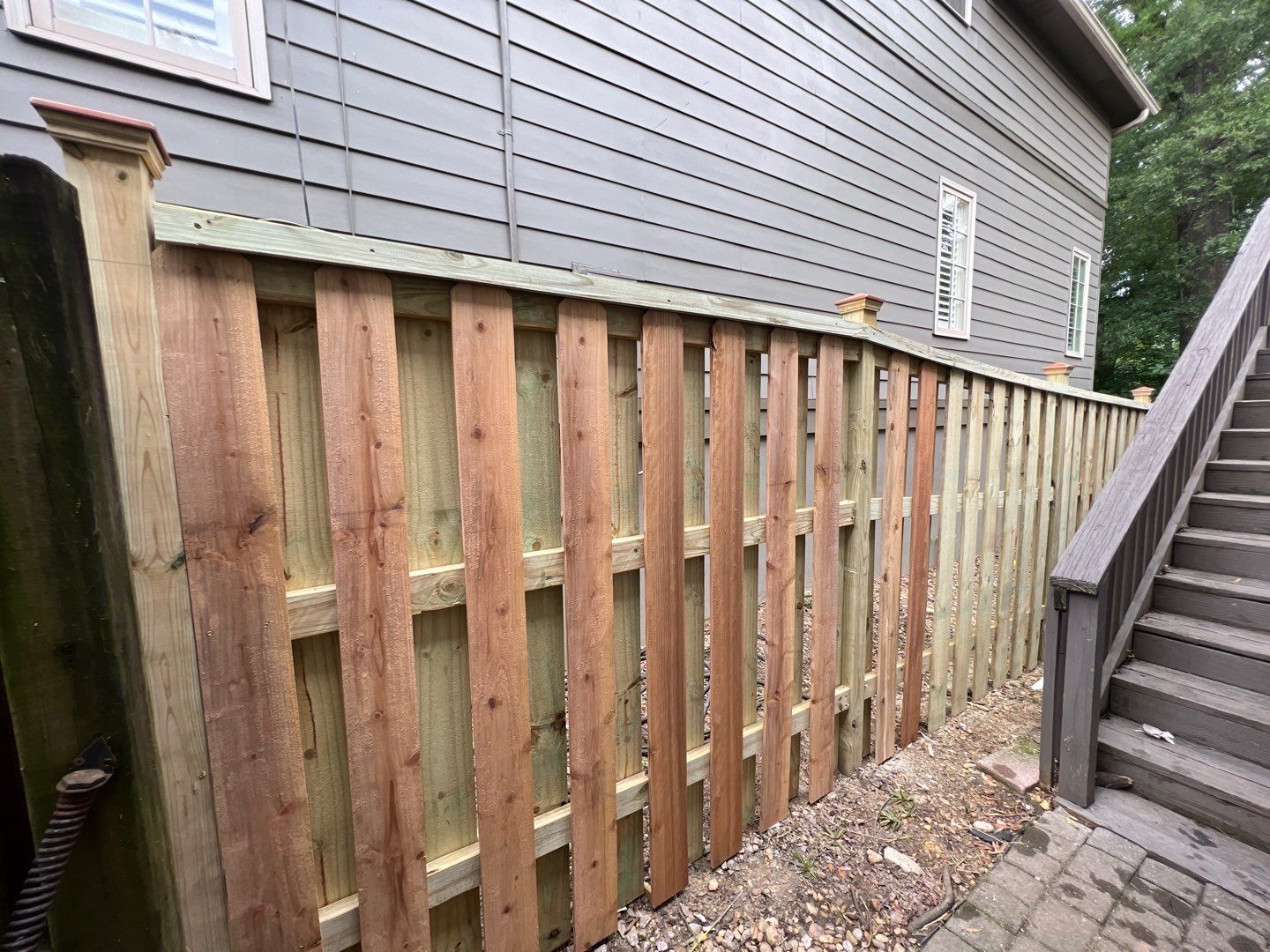 Melrose - Fence by Pillar and Pine