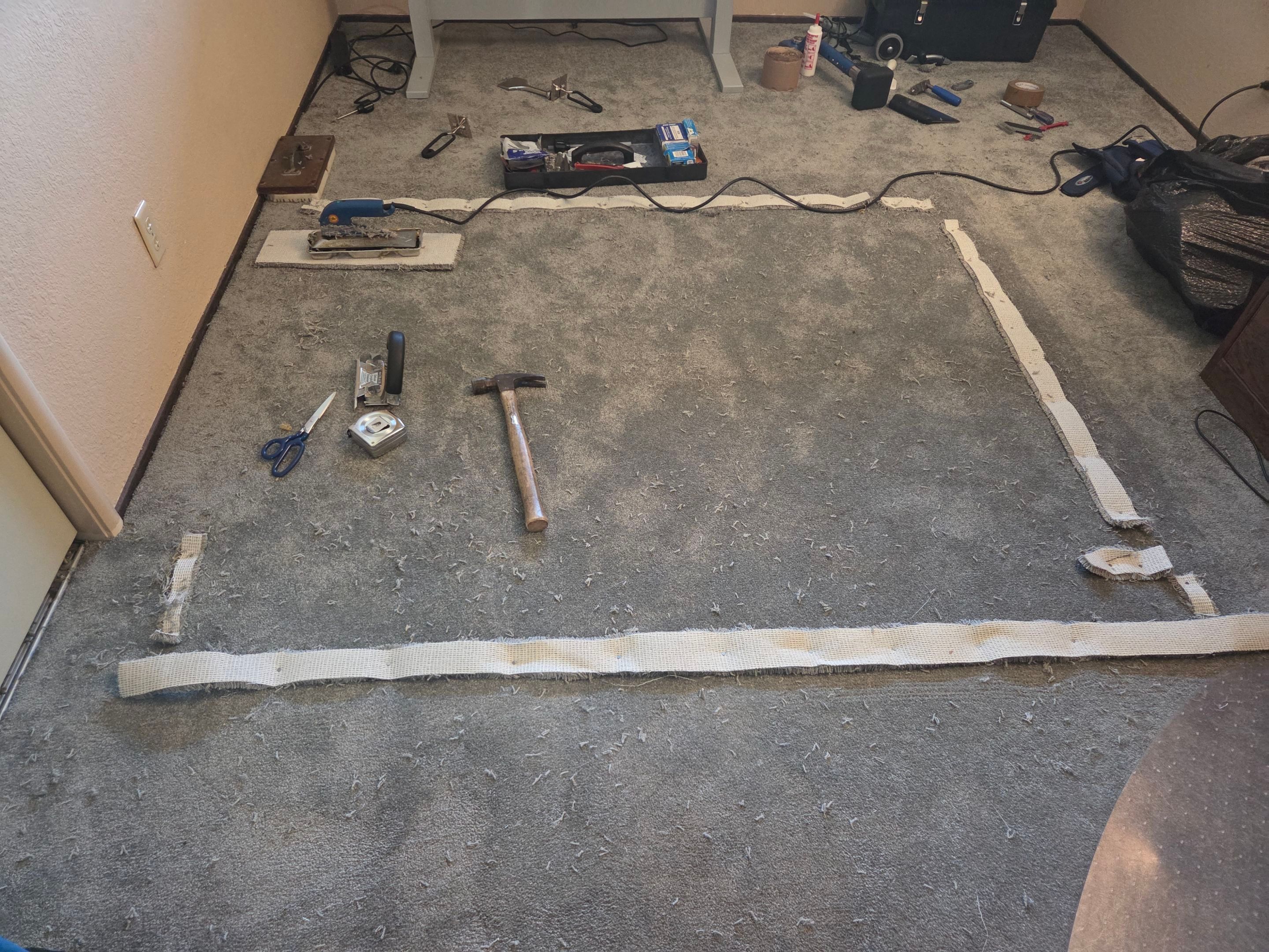 Large Bonded Insert, Carpet Repair by Ardent Carpet Restore LLC