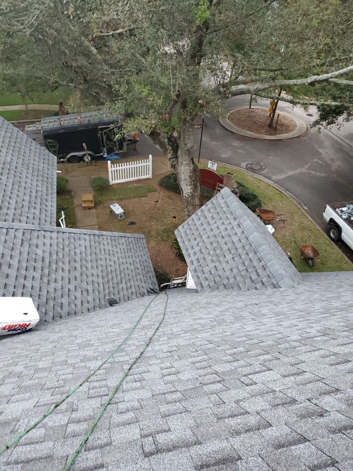 Residential Roofing Installation using Roof Replacement by American Roofing & Construction LLC