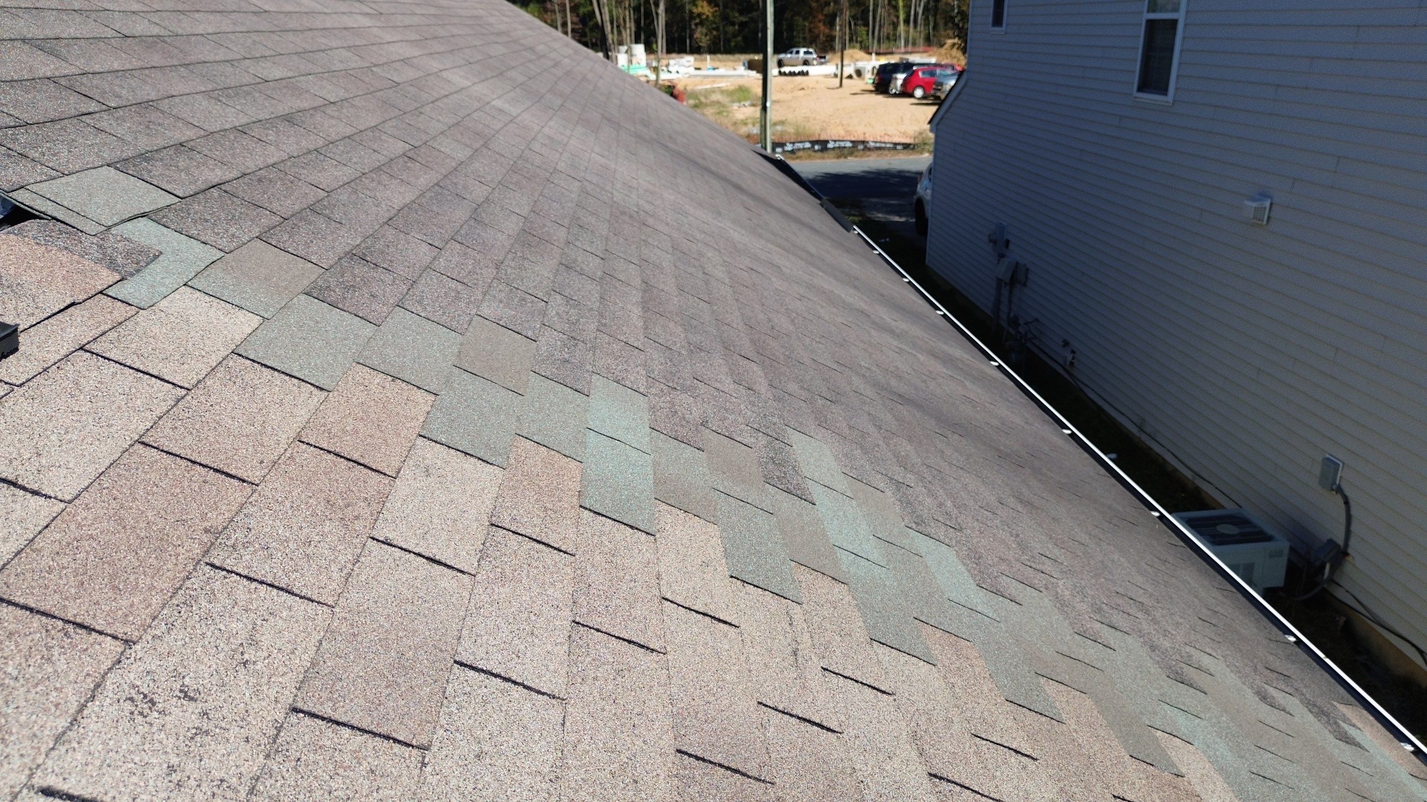Roof replacement and interior repair by hail and wind damage by Just Brilliant Restoration JBR