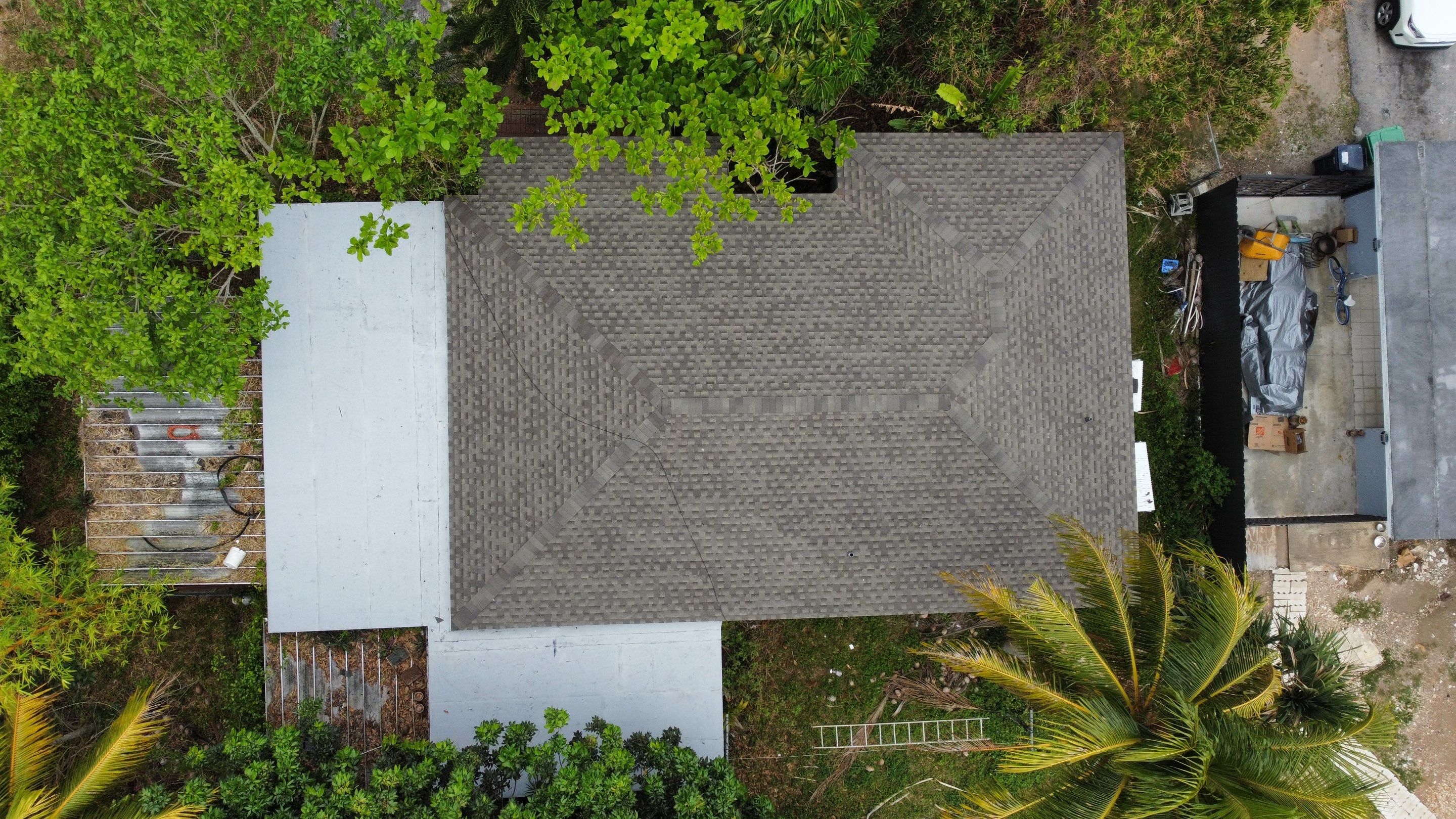 Dimensional Shingle and hot mopped Granular Cap Sheet by BOB HILSON & CO INC
