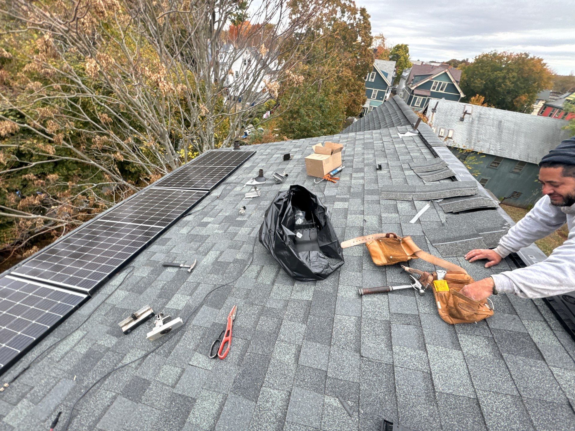 Silver Birch Shingles by Reimagine Roofing