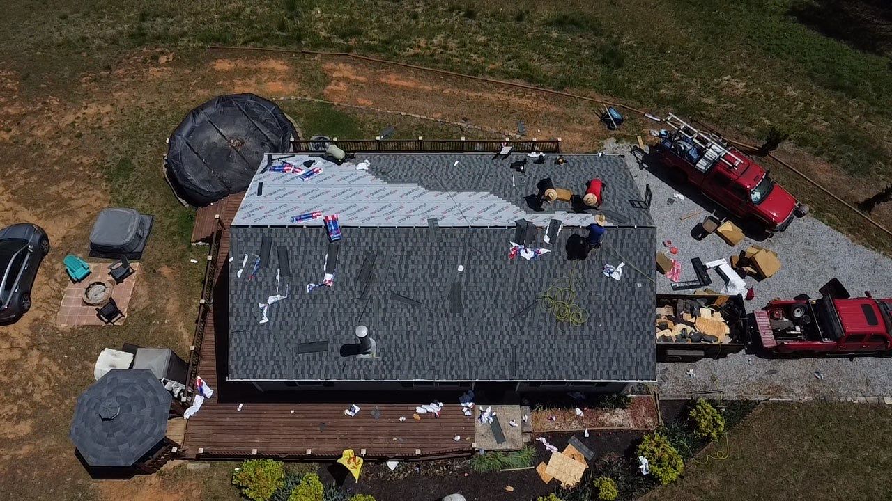 New Roof - GAF Timberline HDZ in Nantucket Morning by Peak 2 Peak Services LLC