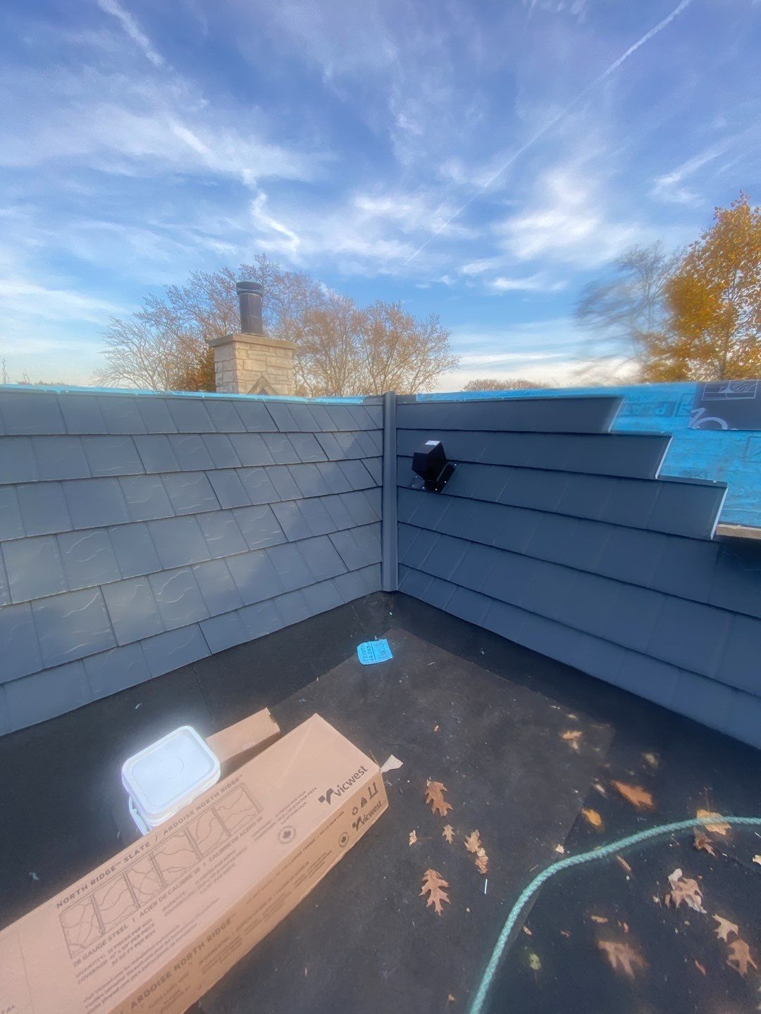 Residential Roofing Installation using VicWest True Nature by Jay Carter Roofing & Sheet Metal