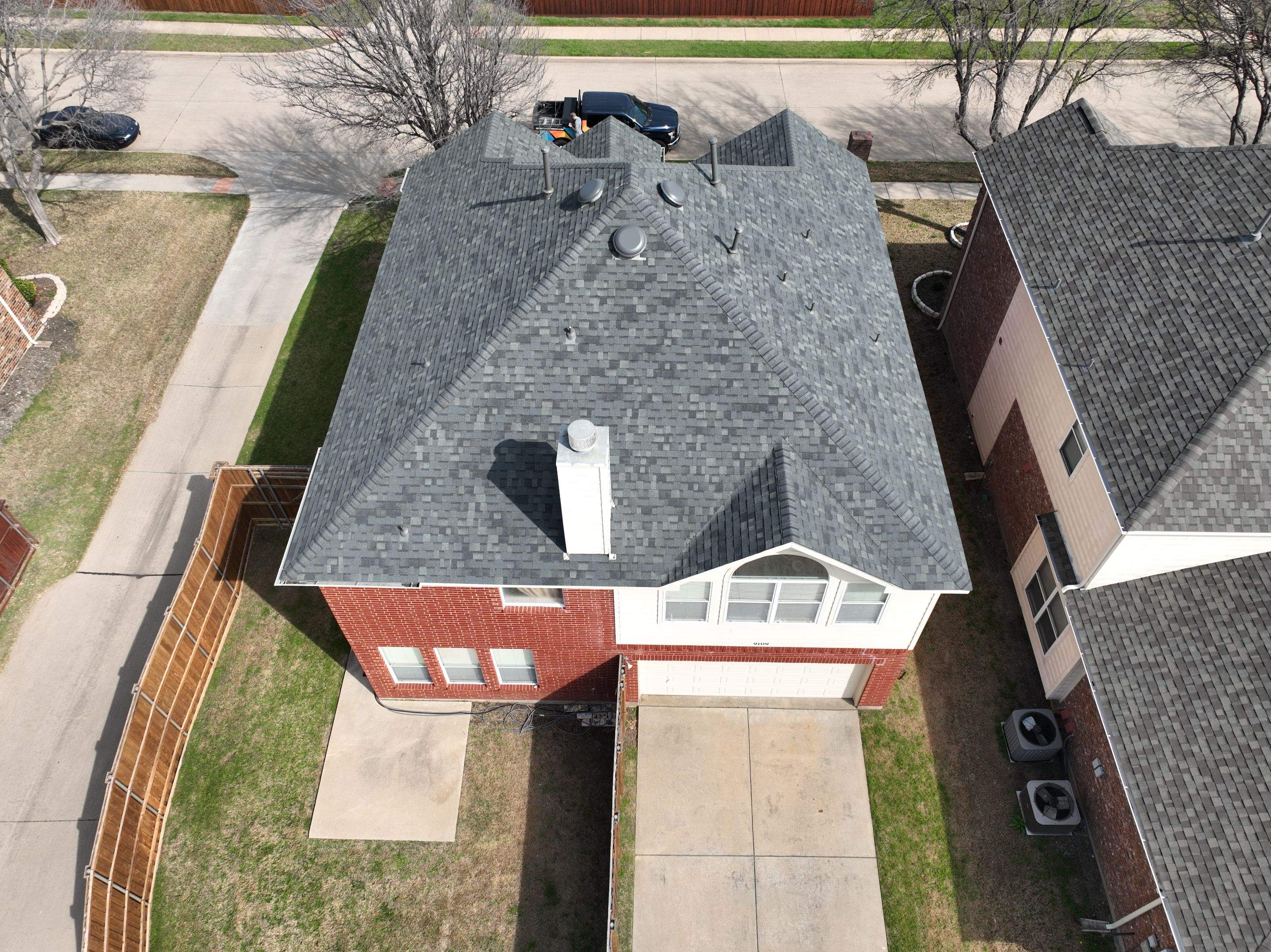 Residential Roofing Installation using Owens Corning TruDef Duration Storm Estate Gray by OneSource Roofing and Restoration