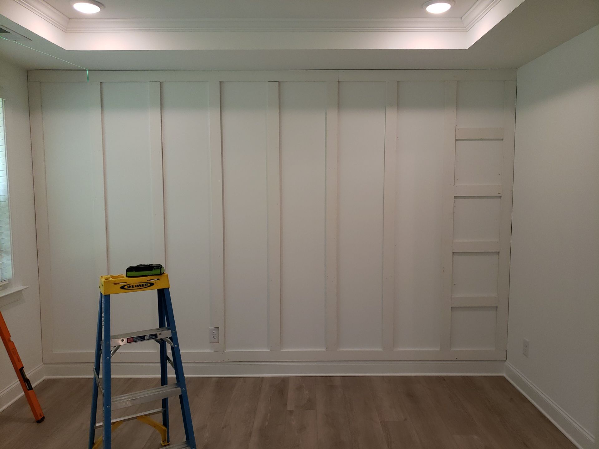 Three Custom Accent Walls Completed for a Repeat Customer by A Step Above Handy LLC 