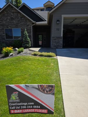 Entryway Transformation using Trail Mix 1/8" Chip