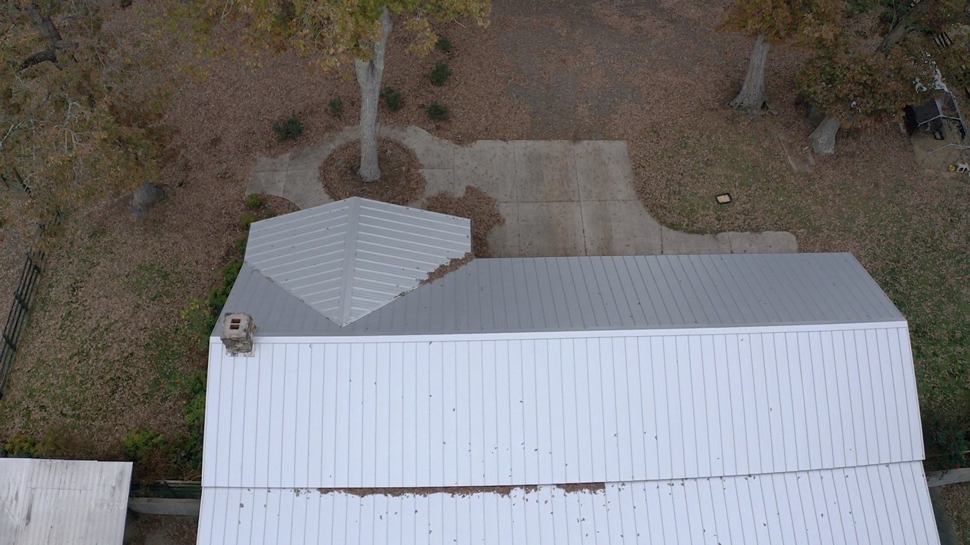 Beautiful Standing Seam Metal Roof by Just In Time Roofing and Restoration
