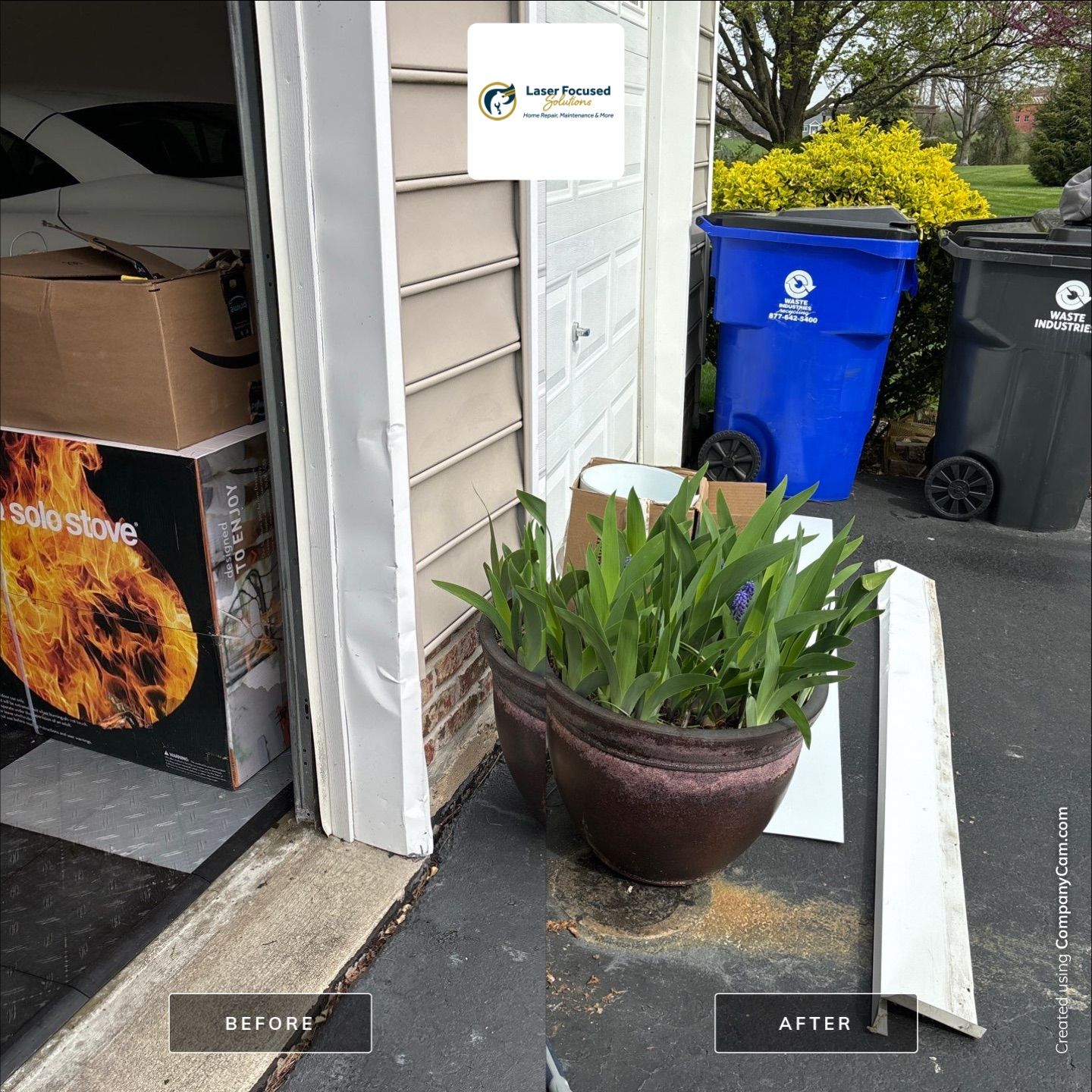 Garage Door flashing replacement  by Laser Focused Solutions LLC