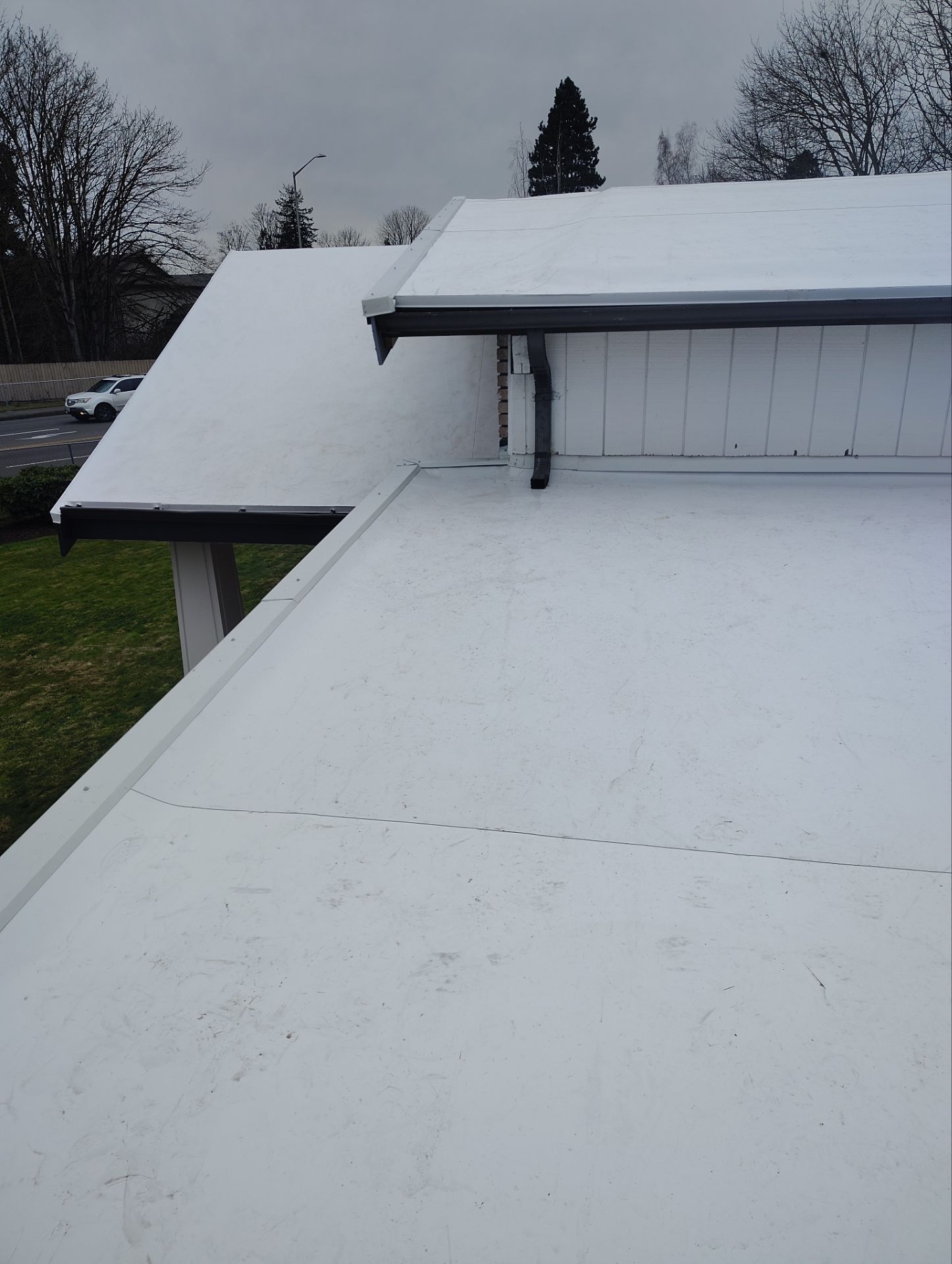 Kent Church - Reroof Project (Overlay) by Fields Roof Service Inc