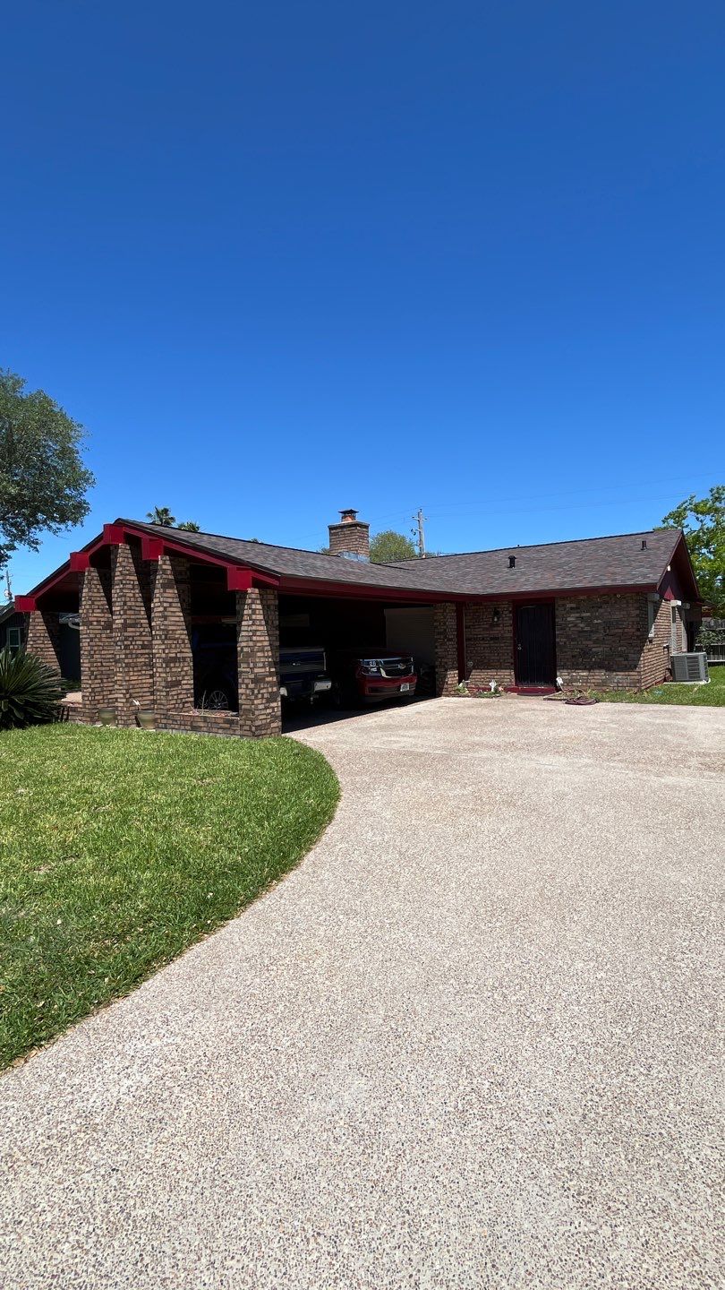 She looks good in Red by Bayfront Roofing and Construction