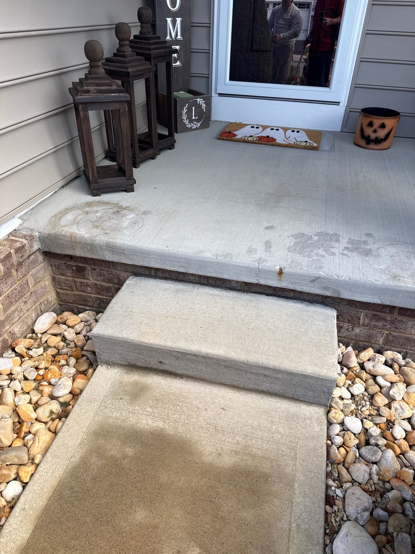 Porch + Garage Project in Oakdale by Floors in a Day, Inc