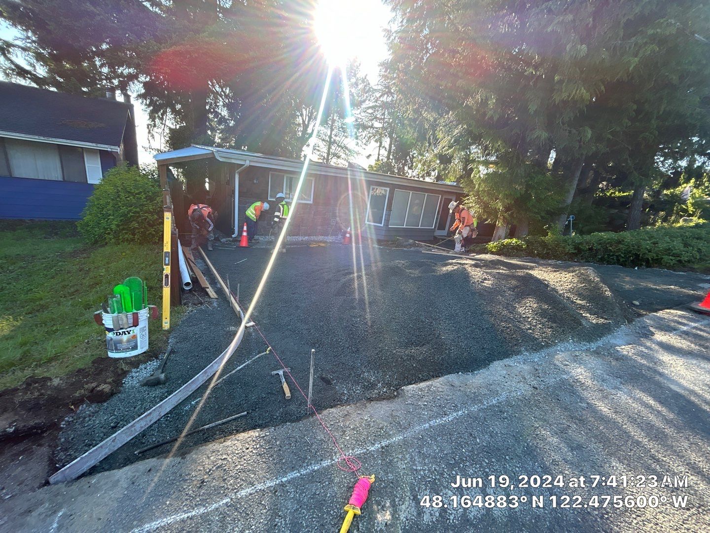 Gerry | Concrete Driveway & Walkway by Jireh Asphalt & Concrete Inc 