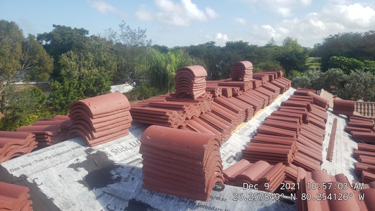 Residential Roofing Installation using Eagle Roofing Tile by BLUES BROTHERS ROOFING