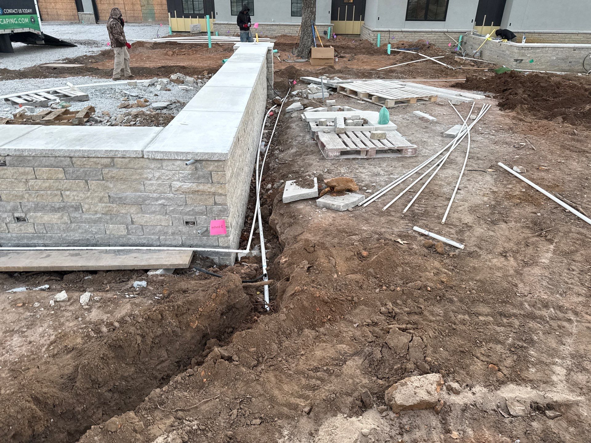 Project in Bixby, OK New construction  by BA Lawns and Landscaping LLC 