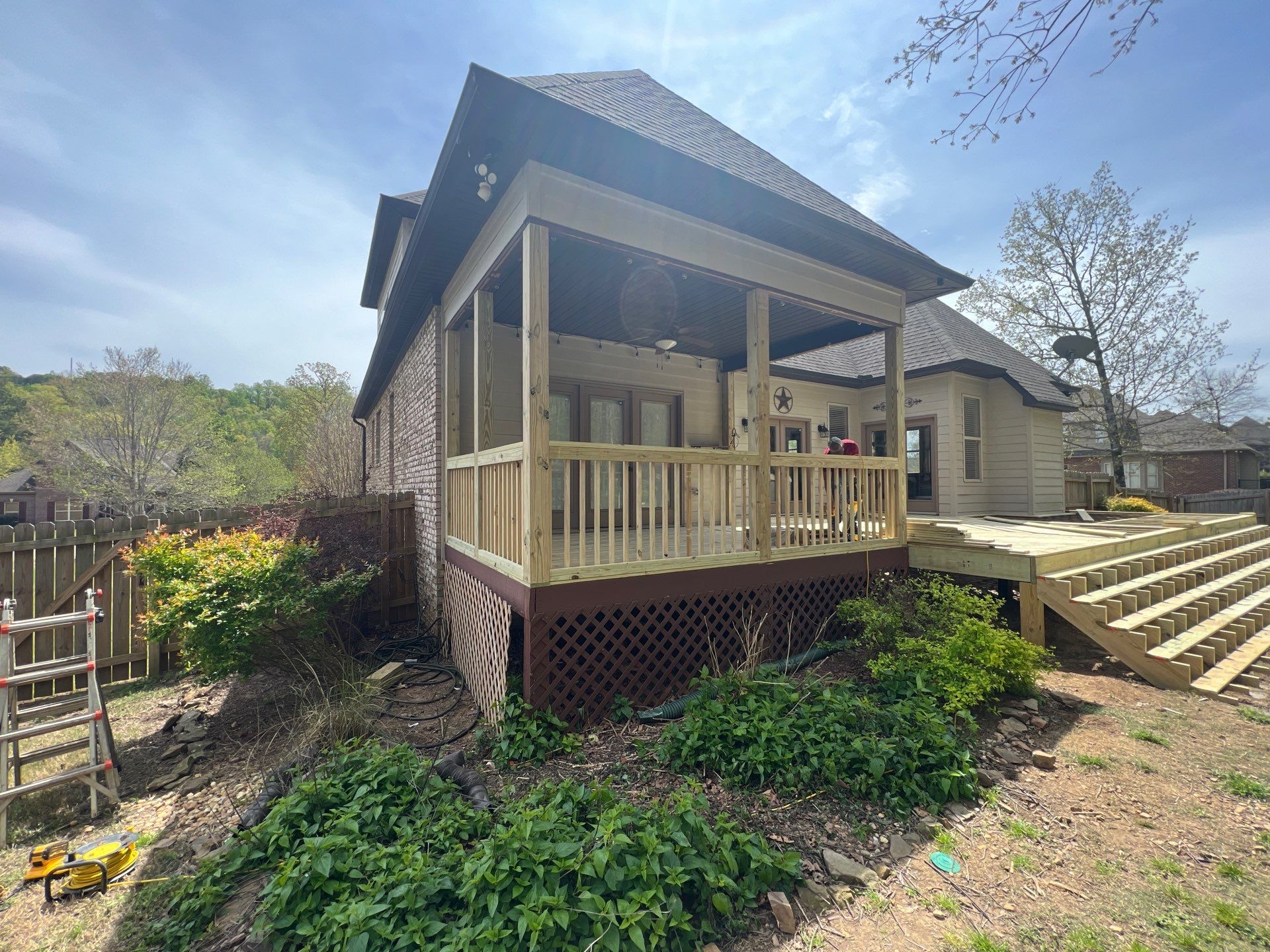 Long Leaf Lake - Deck by Pillar and Pine