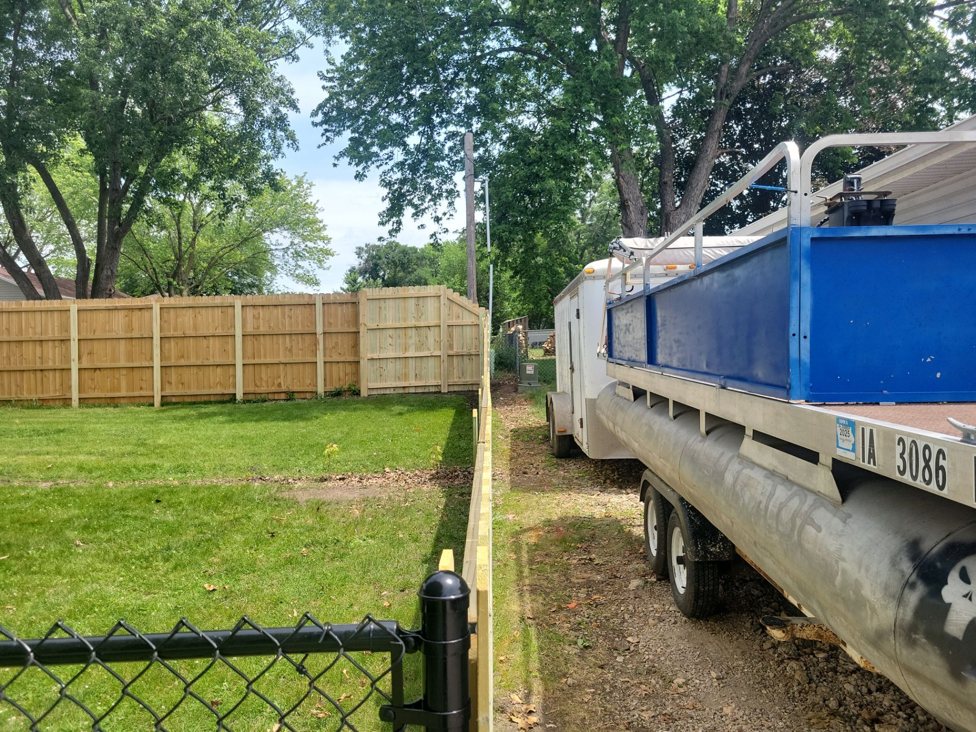 Project in Cedar Falls by Perfect Picket Fence and Stain