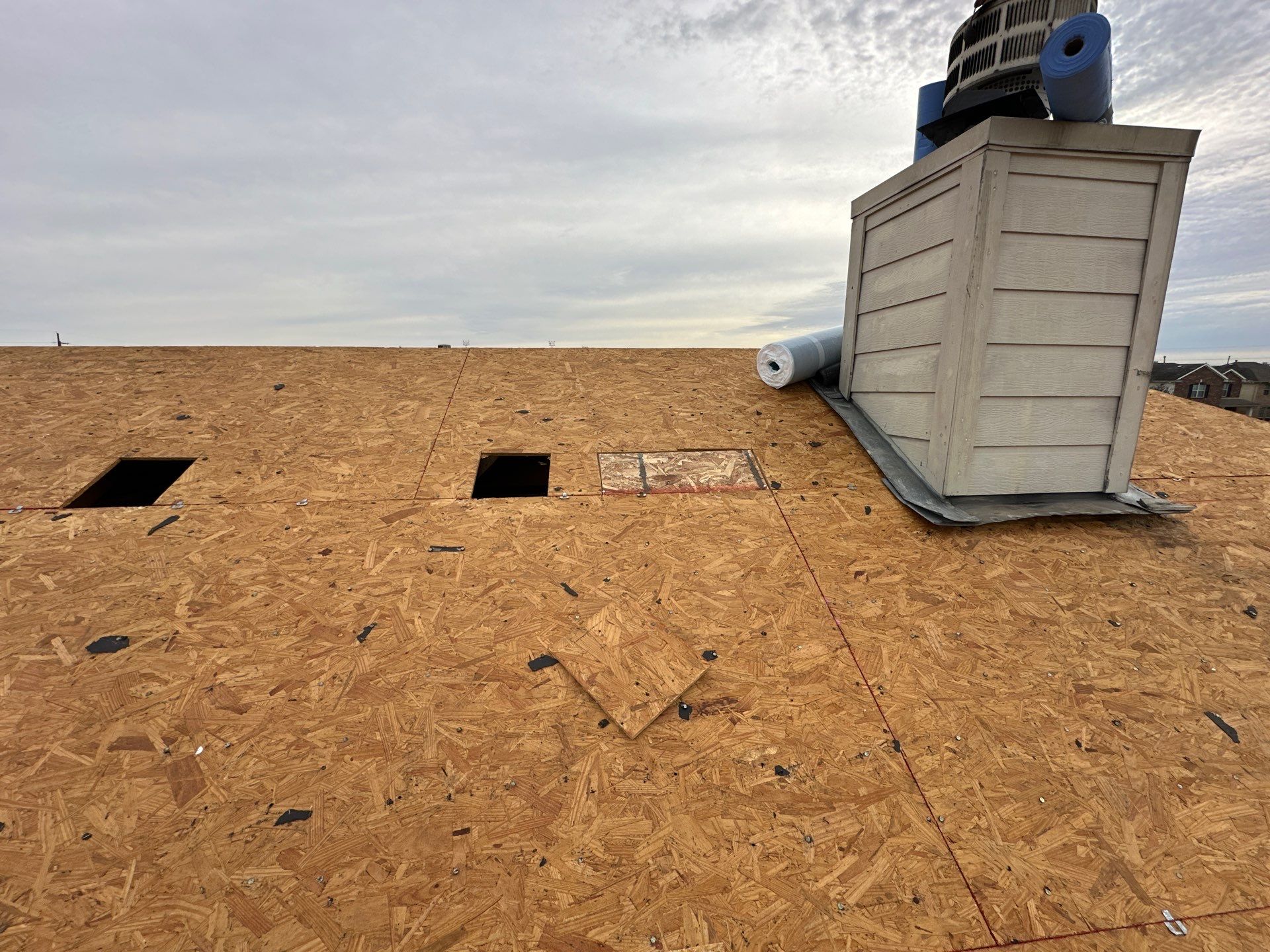 Project in Houston by Motion Roofing