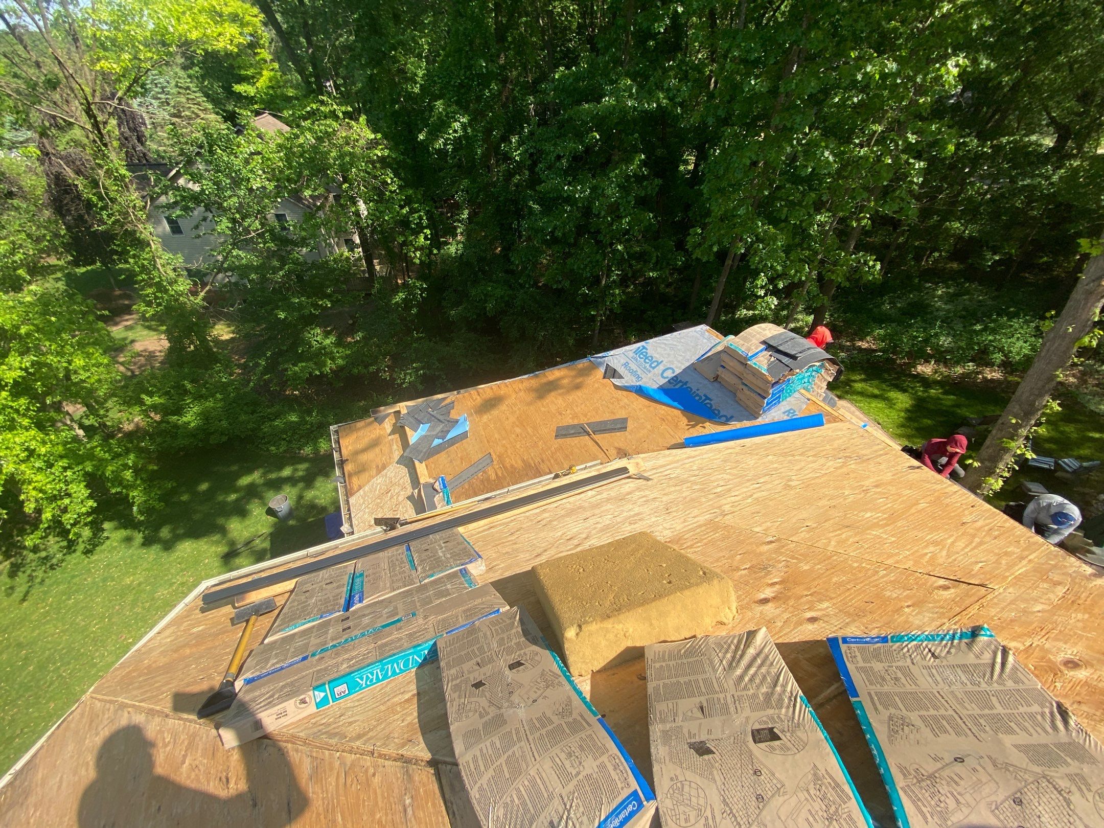 Roof Replacement using CertainTeed Landmark by 180 Contractors