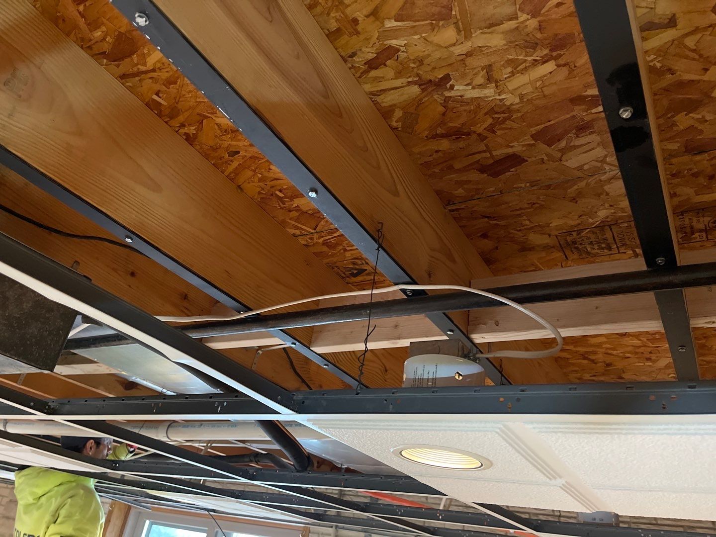 Structual Wood Reinforcement  using Structural Wood and Steel Reinforcements by Toledo Basement Repair 
