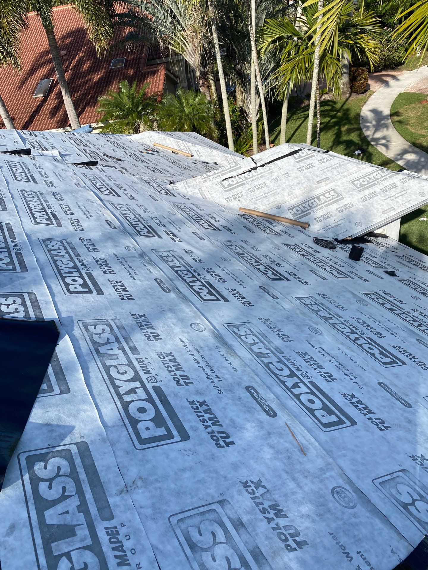 Residential Roofing Installation using Eagle Roofing Tile by BLUES BROTHERS ROOFING