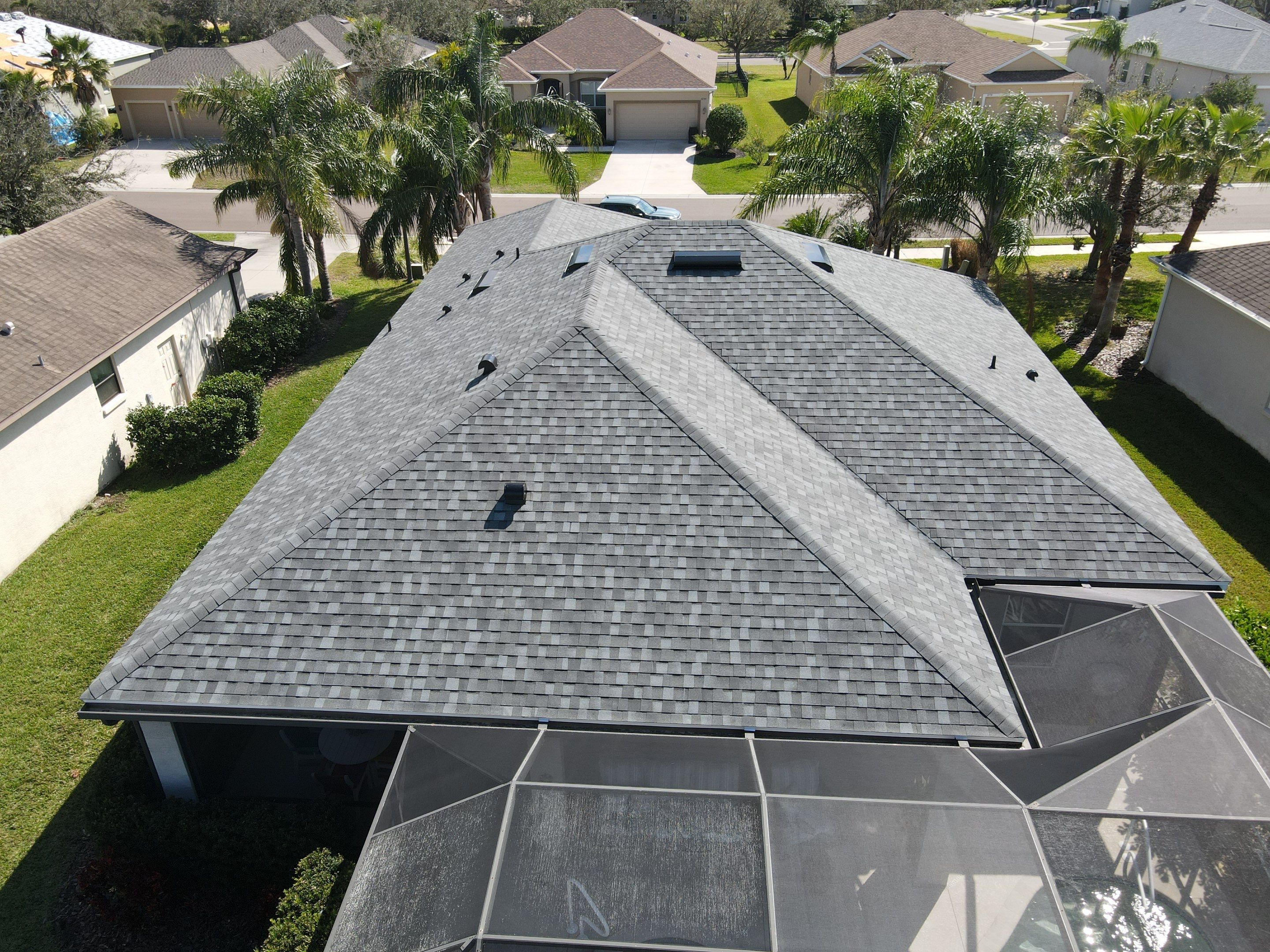 Roof Replacement in Parrish Fl. by Steadfast Roofing 