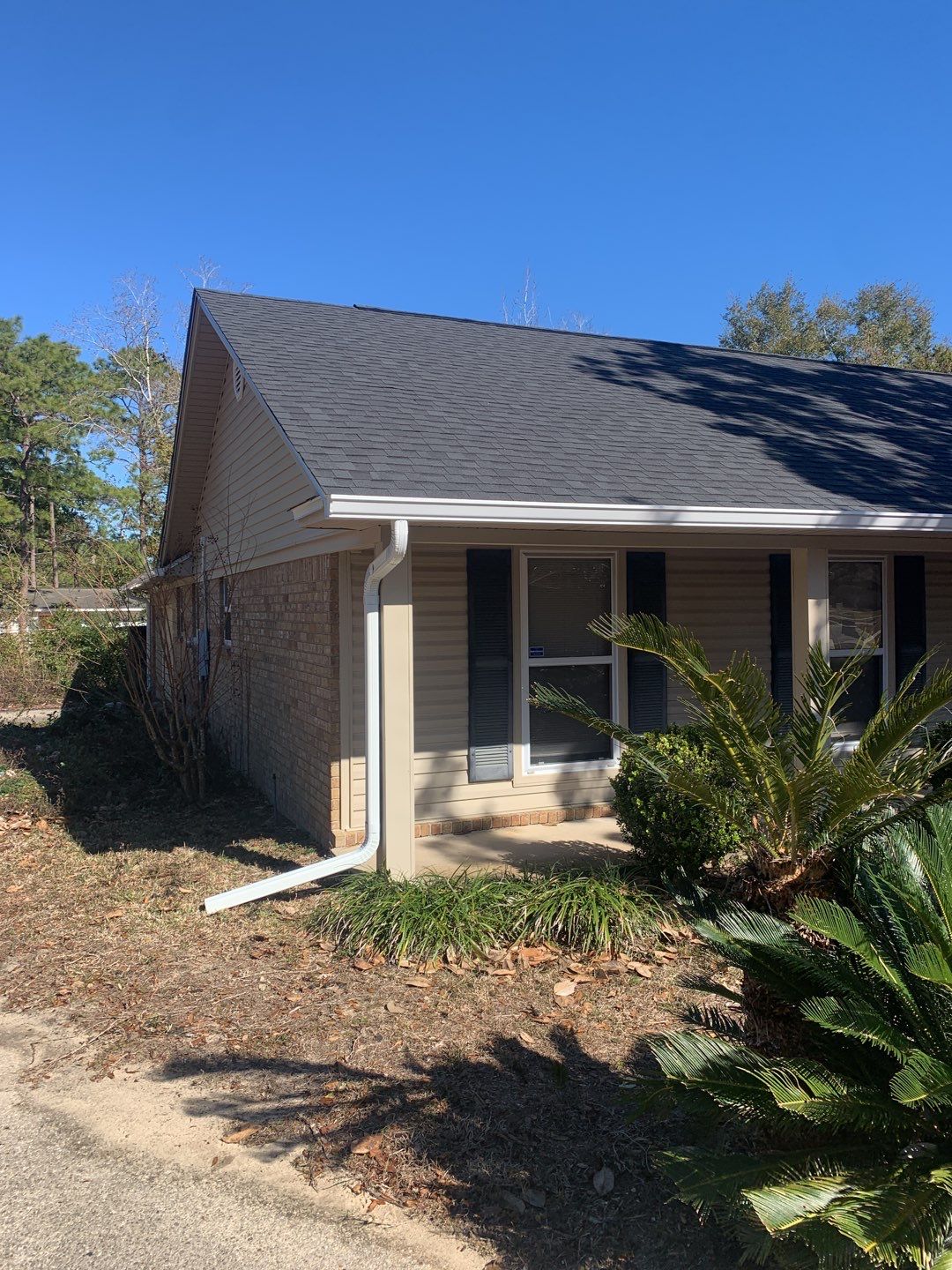 Splash Guard Gutters in Pensacola FL by Gutter Professors