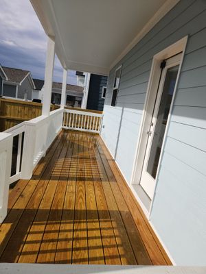 New Deck and Fence using Wood Sealant