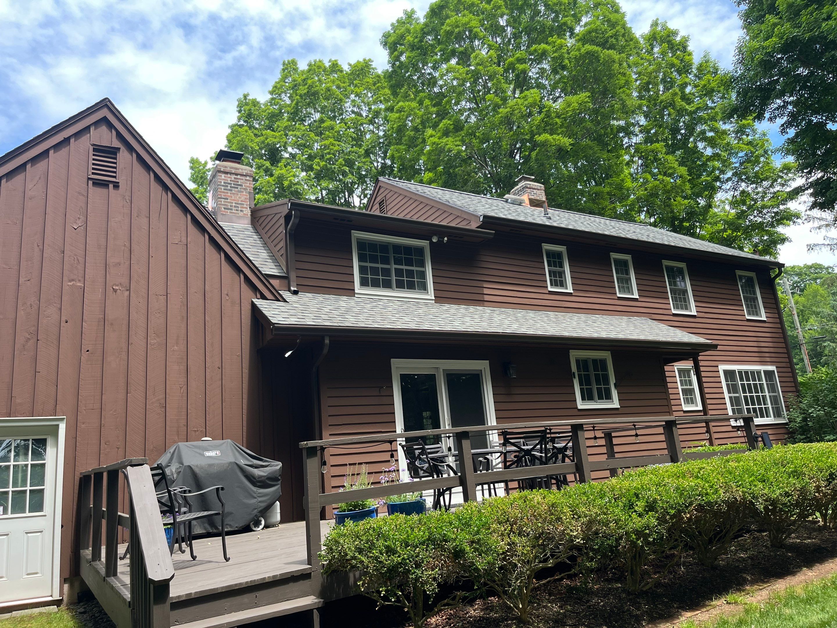 DiGiorgi does a brand new roof in Cheshire, CT by DiGiorgi Roofing and Siding Inc