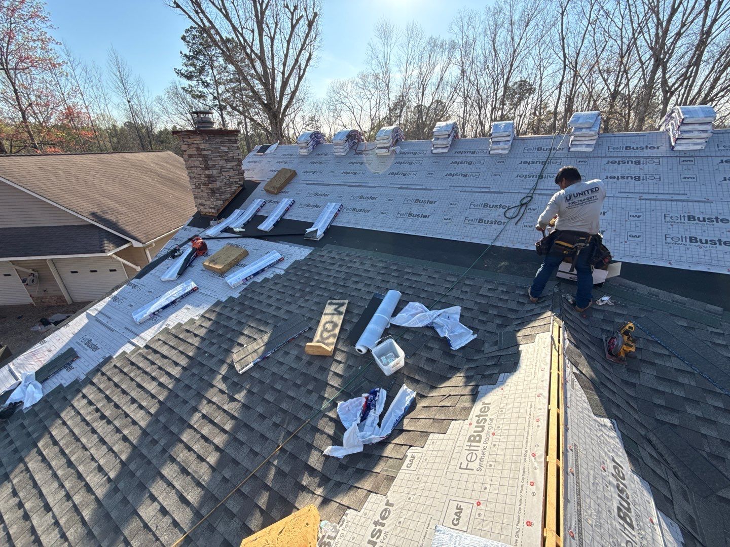 The Marsengills by United Contracting and Roofing