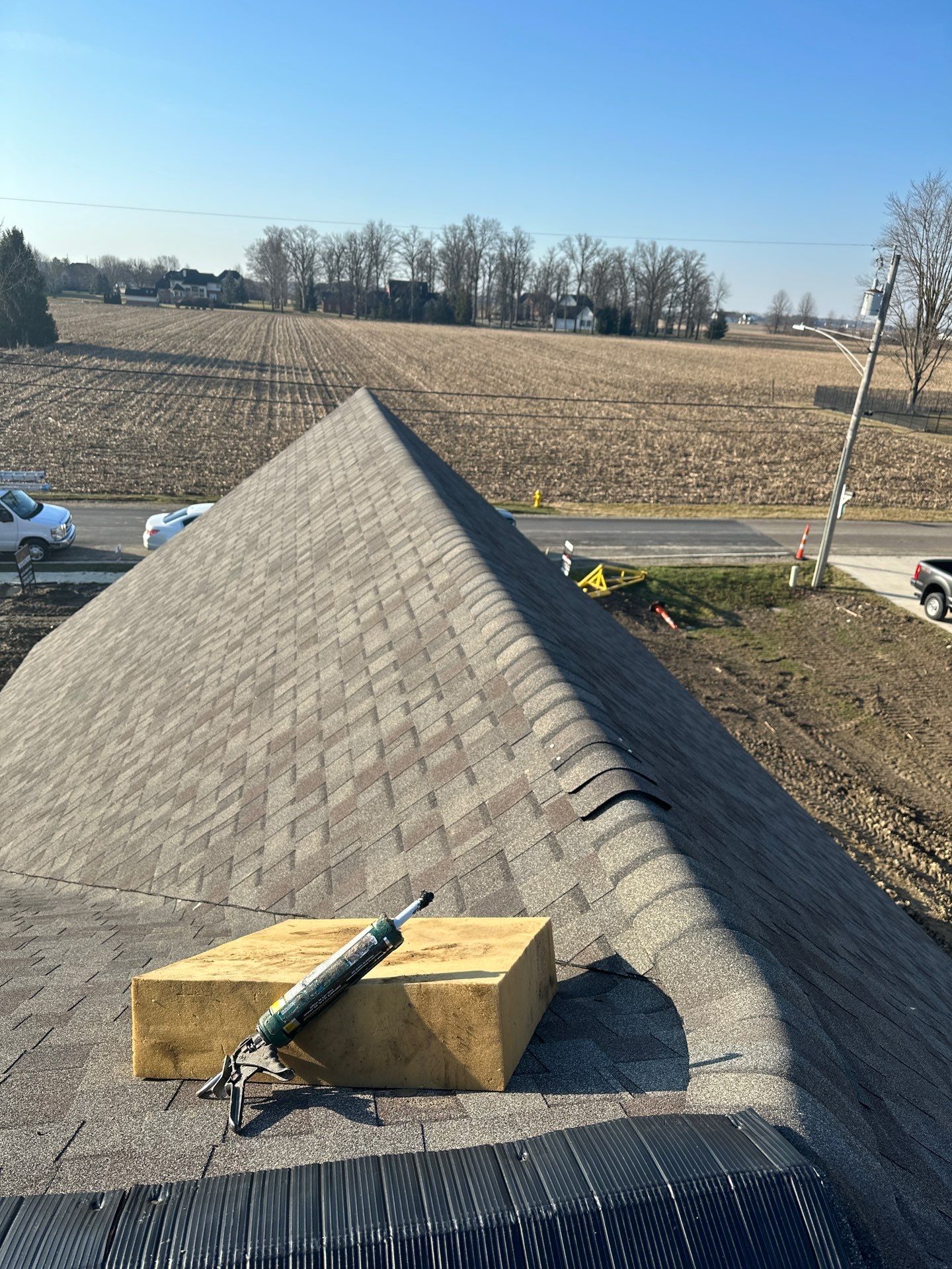 Residential Roofing Installation using CertainTeed Landmark Weathered Wood by Nitro Roofing and Construction