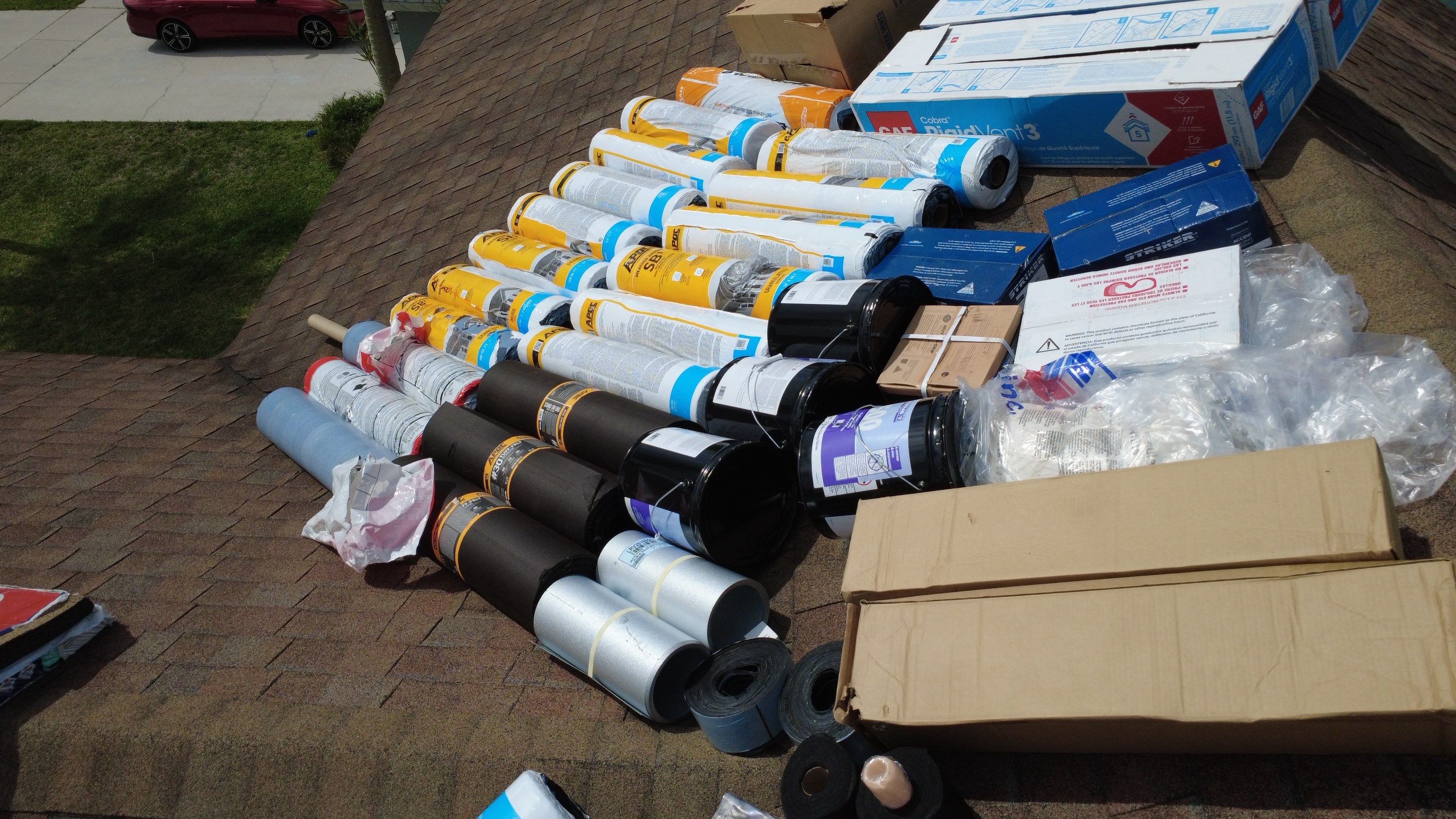 Residential Roofing Installation using GAF by BLUES BROTHERS ROOFING