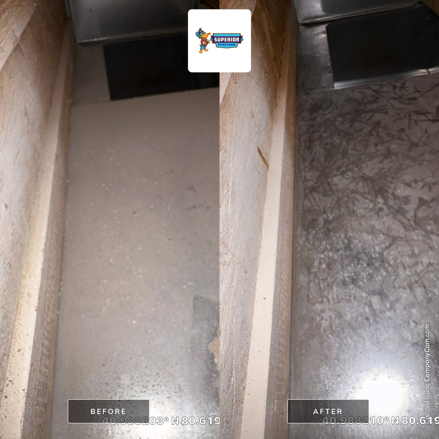 Air Duct Cleaning With a Vacuum Truck in Poland, OH by Superior Air Duct Cleaning