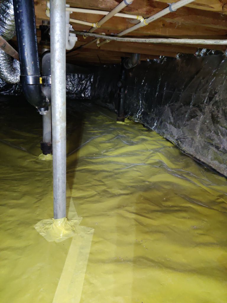Crawl Space Encapsulate by Accountable Home Services