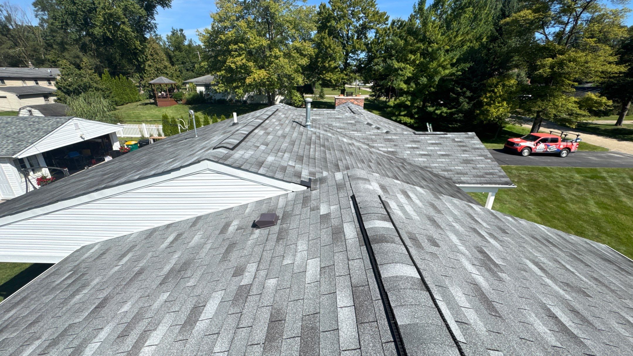 Roof Replacement using Owens Corning Slatestone Gray by 180 Contractors