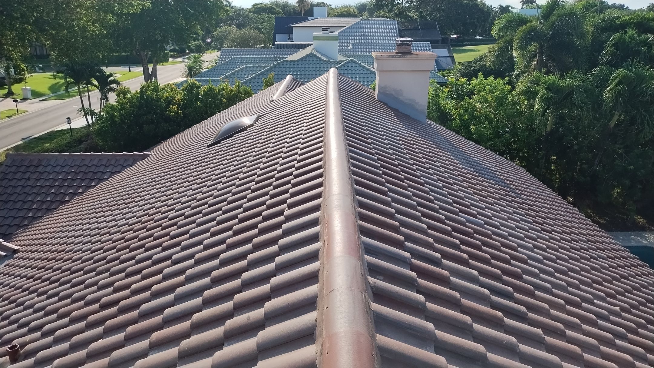 Residential Roofing Installation using Eagle Roofing Tile by BLUES BROTHERS ROOFING