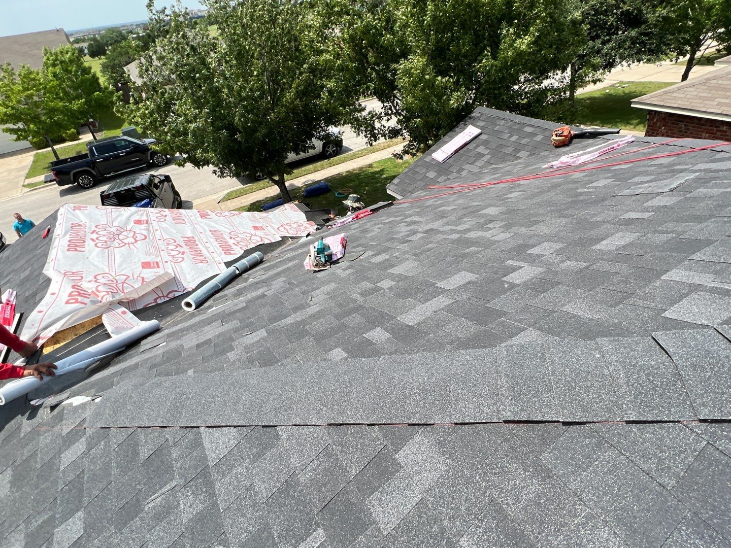 Manor Residential Roof Replacement with Asphalt Shingles and OSB Decking by Caliber Restoration LLC